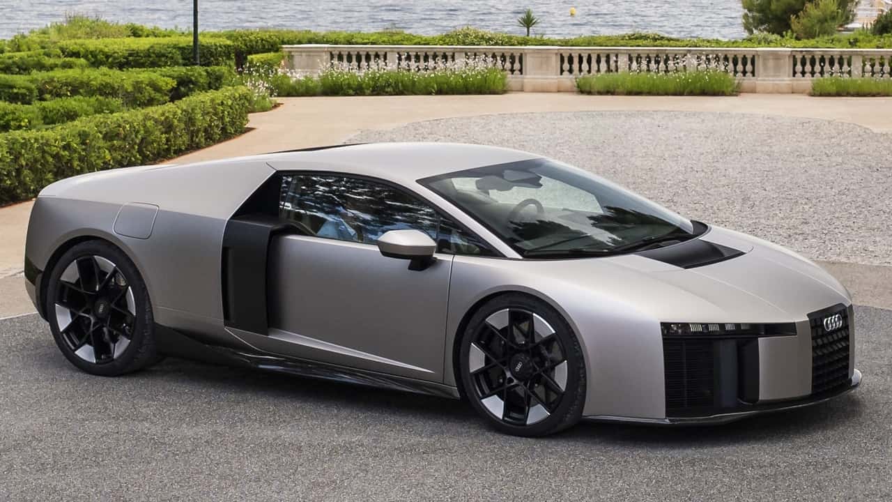 The Audi Nuvolari hybrid supercar