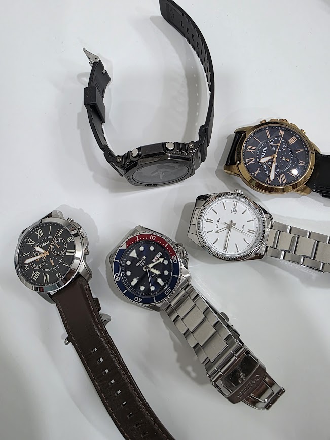 A small watch collection